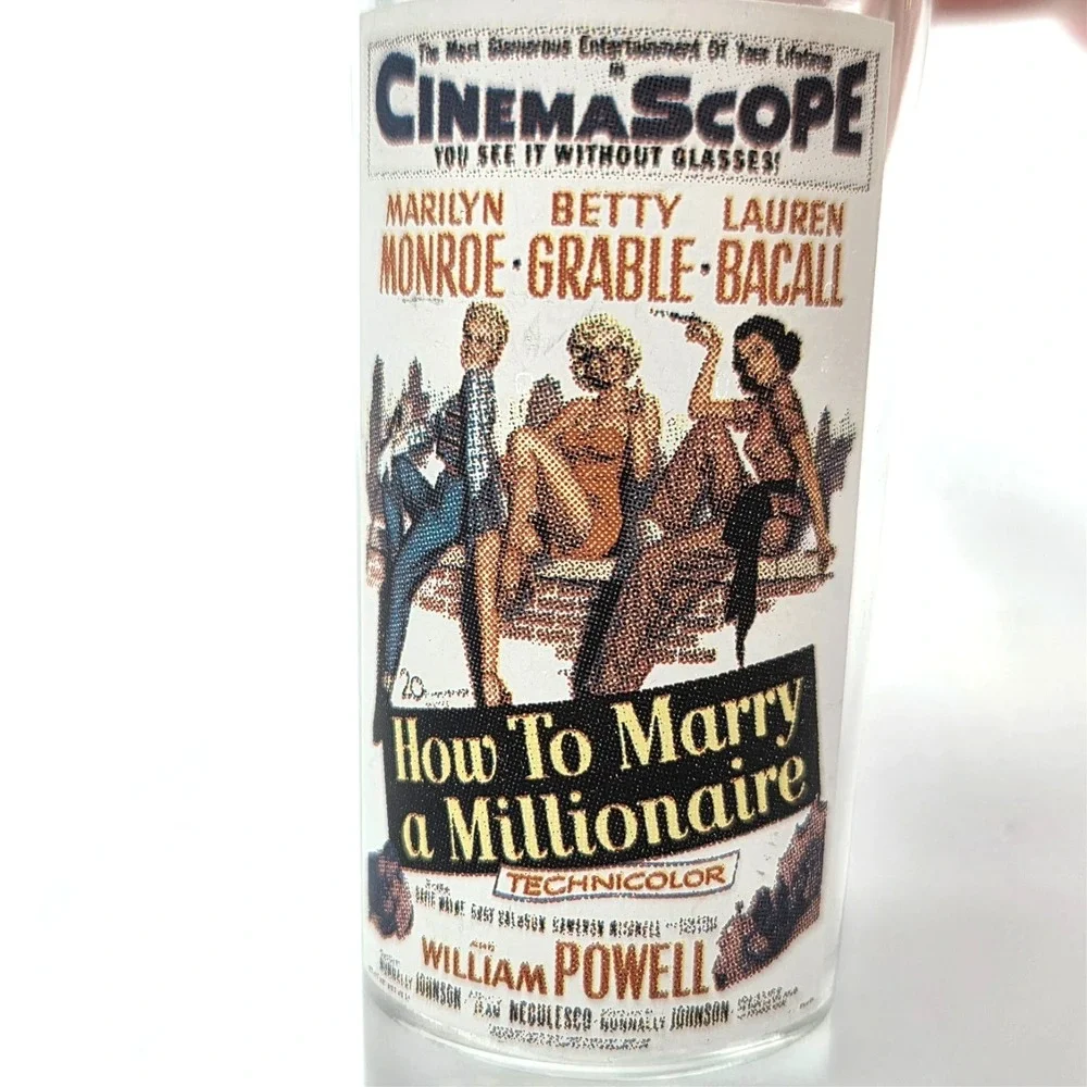 Shot Glass How To Marry A Millionaire Marilyn Monroe Betty Grable Lauren‎ Bacall